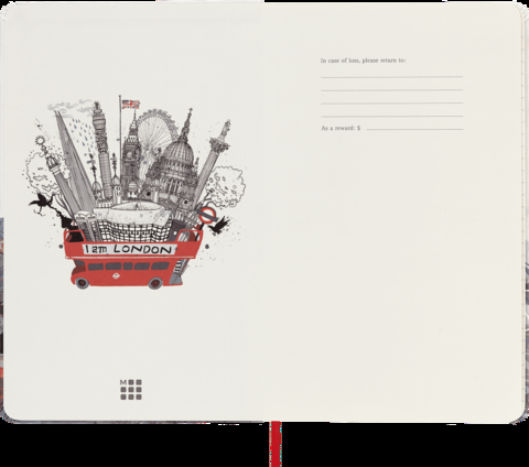  Moleskine Le I am London Large, 240.,  , 