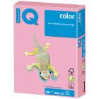 Бумага IQ color, А4, 80 г/м2, 500 л., пастель, розовая, PI25