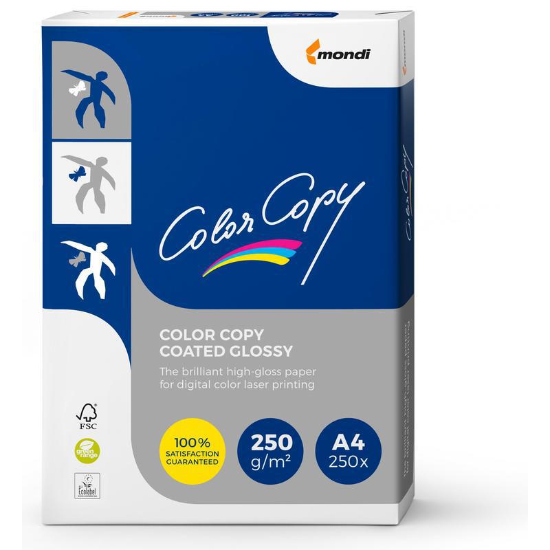   ... Color Copy Coated Glossy(4,250,141CIE%)250/,4
