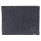 Бумажник Klondike Yukon, черный, 12,5х3х9,5 см