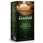 Чай Greenfield Classic Breakfast черный фольгир. 25пак/уп