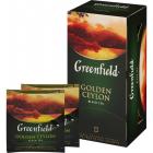 Чай Greenfield Golden Ceylon черный фольгир.25пак/уп