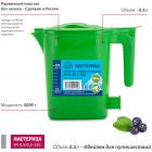 Чайник электрический Мастерица ЭЧ 0,5/0,5-220З зеленый