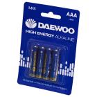 ������� ������� DAEWOO High Energy Alkaline LR03 BL4