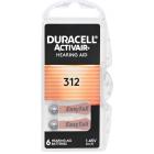   DURACELL HEARING AID 312  .  6 