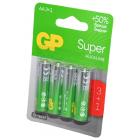   GP Super GP15AA213/1-2CRSBC4 G-TECH LR6 3+1 BL4