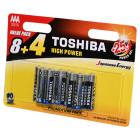 ������� ������� TOSHIBA HIGH POWER LR03GCP BP12MS4F LR03 8+4�� BL12