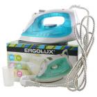 утюг ERGOLUX ELX-SI01-C40 электрический, аквамарин с белым