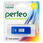 - Perfeo USB 8GB S03 Blue