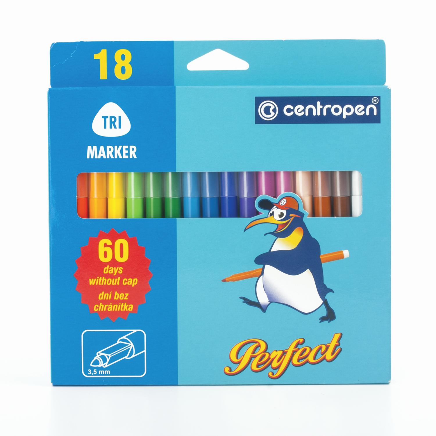 ���������� 18 ������ CENTROPEN Just Perfect, ���������, ��������� � ���������, 2510/18KK, 725101801