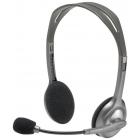  Logitech Stereo Headset H110 (981-000271) 2xmini jack