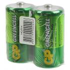 Батарейка средняя А03 GP Greencell 14G/R14 SR2, в упак 24 шт
