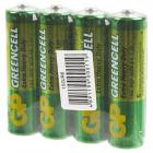 Батарейка пальчиковая АА GP Greencell 15G/R6 SR4, в упак 40 шт