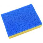 Губка Vileda для ванной (синий абразив)13х16,5 см 535895