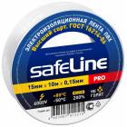 Изолента Safeline 15мм х 10м белый 9358