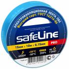 Изолента Safeline 15мм х 10м синий 9359
