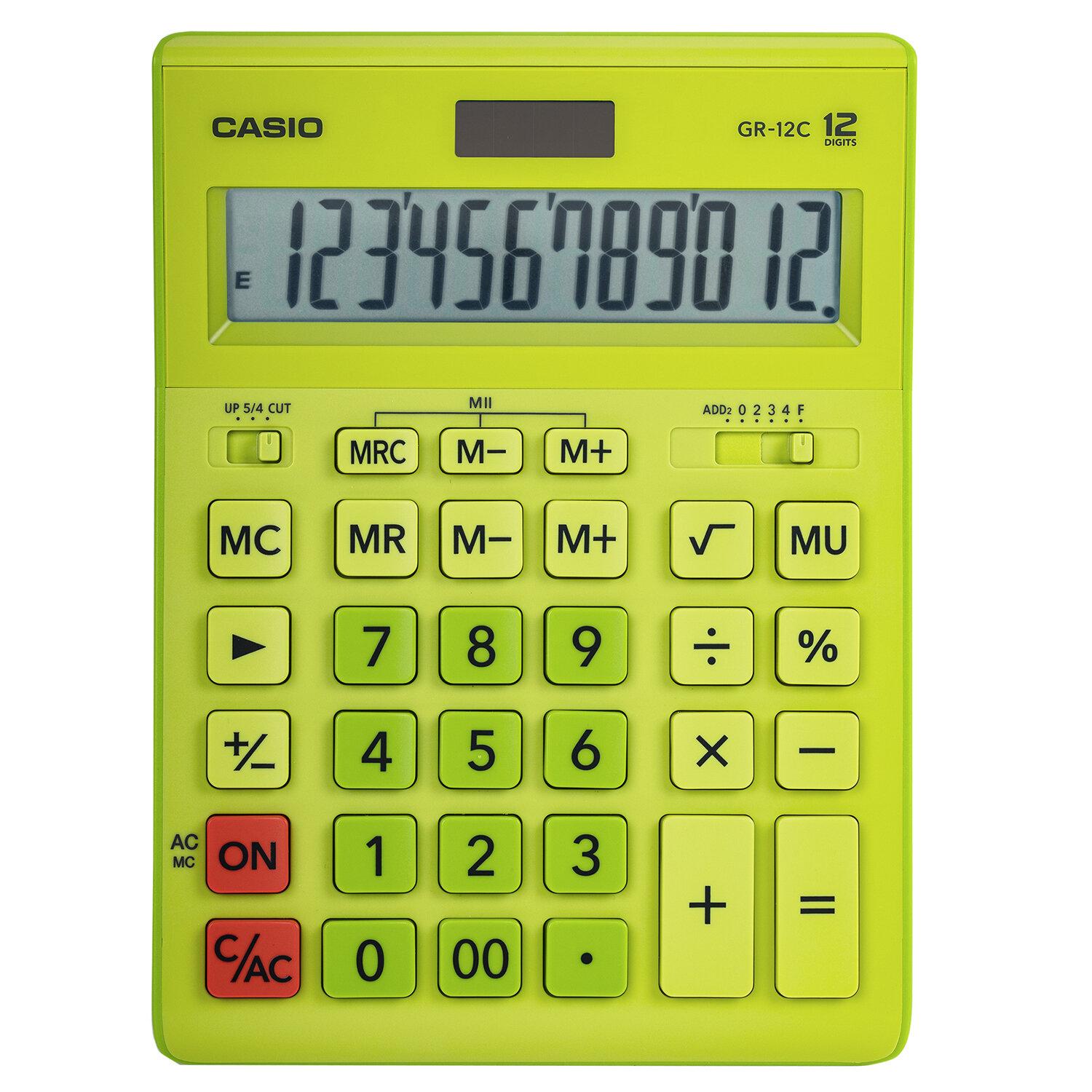   CASIO GR-12-GN (210155 ), 12 ,  , , GR-12C-GN-W-EP