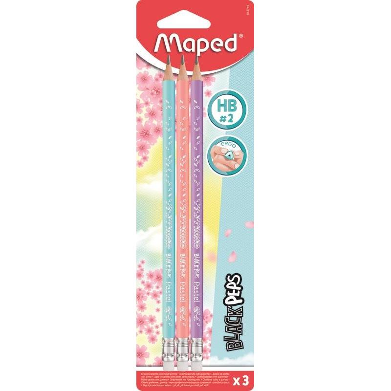 �������� �������������� Maped � �������� �� 3�� 851719 BLACK PEP'S PASTEL