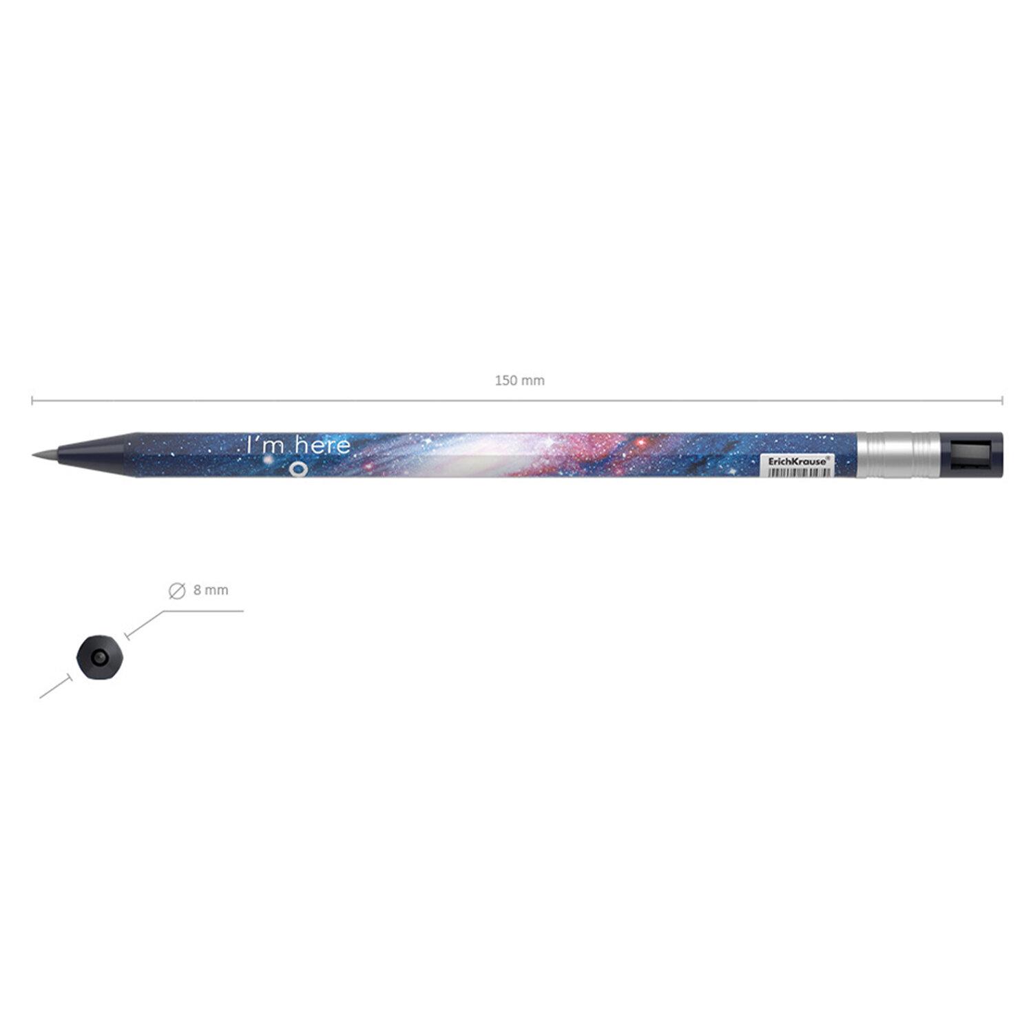 �������� ������������ �������� 2 ��, ERICH KRAUSE ColorTouch Space, ������ �������, 56063