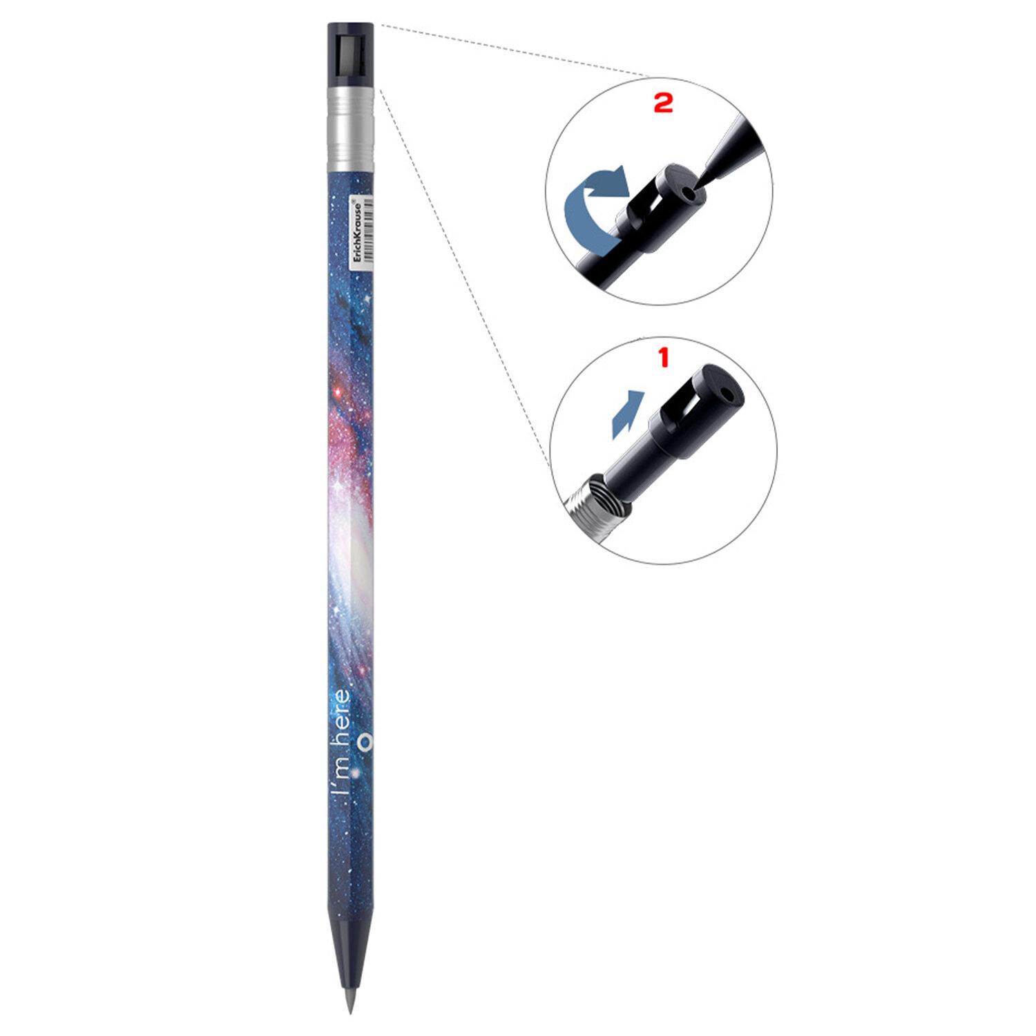 �������� ������������ �������� 2 ��, ERICH KRAUSE ColorTouch Space, ������ �������, 56063