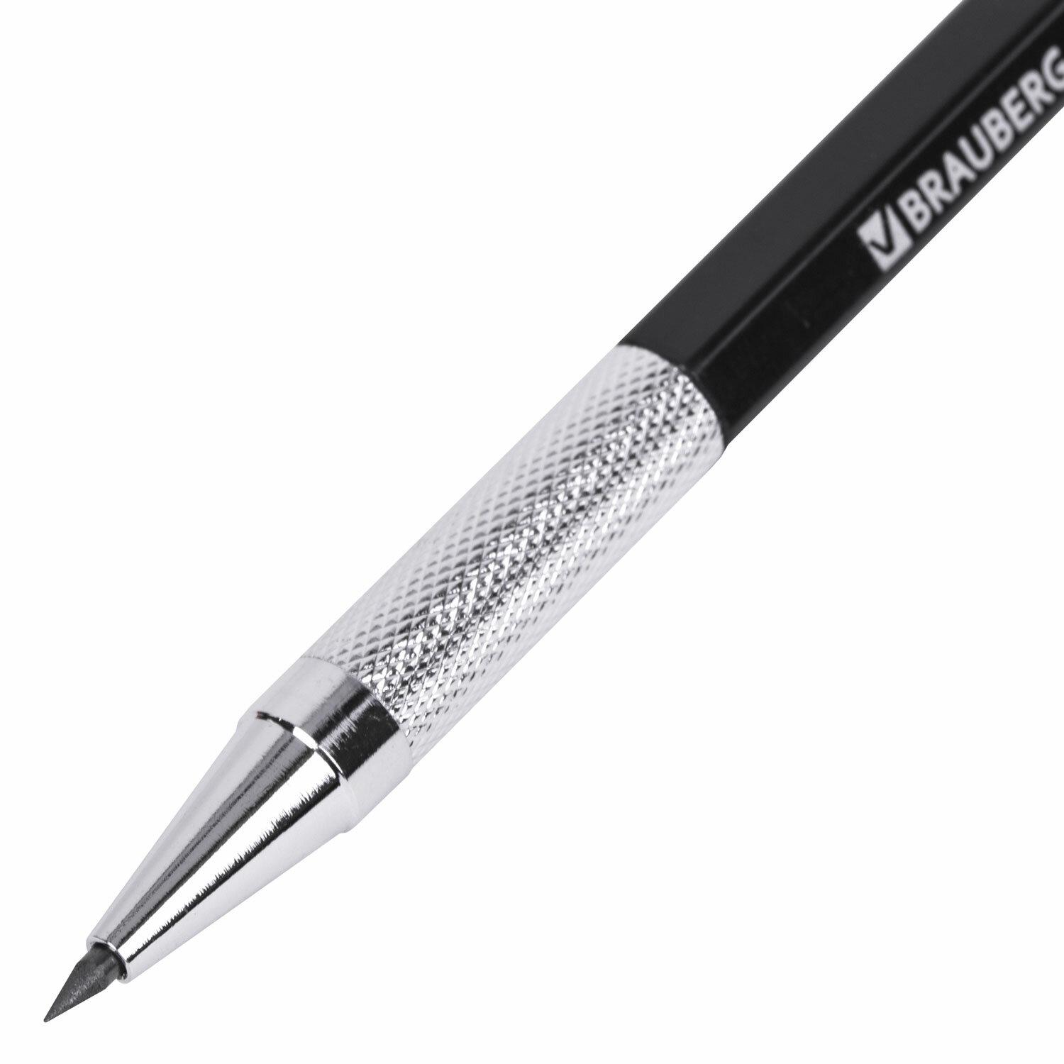    2 , HB, BRAUBERG METALLIC X-20,  , 181976