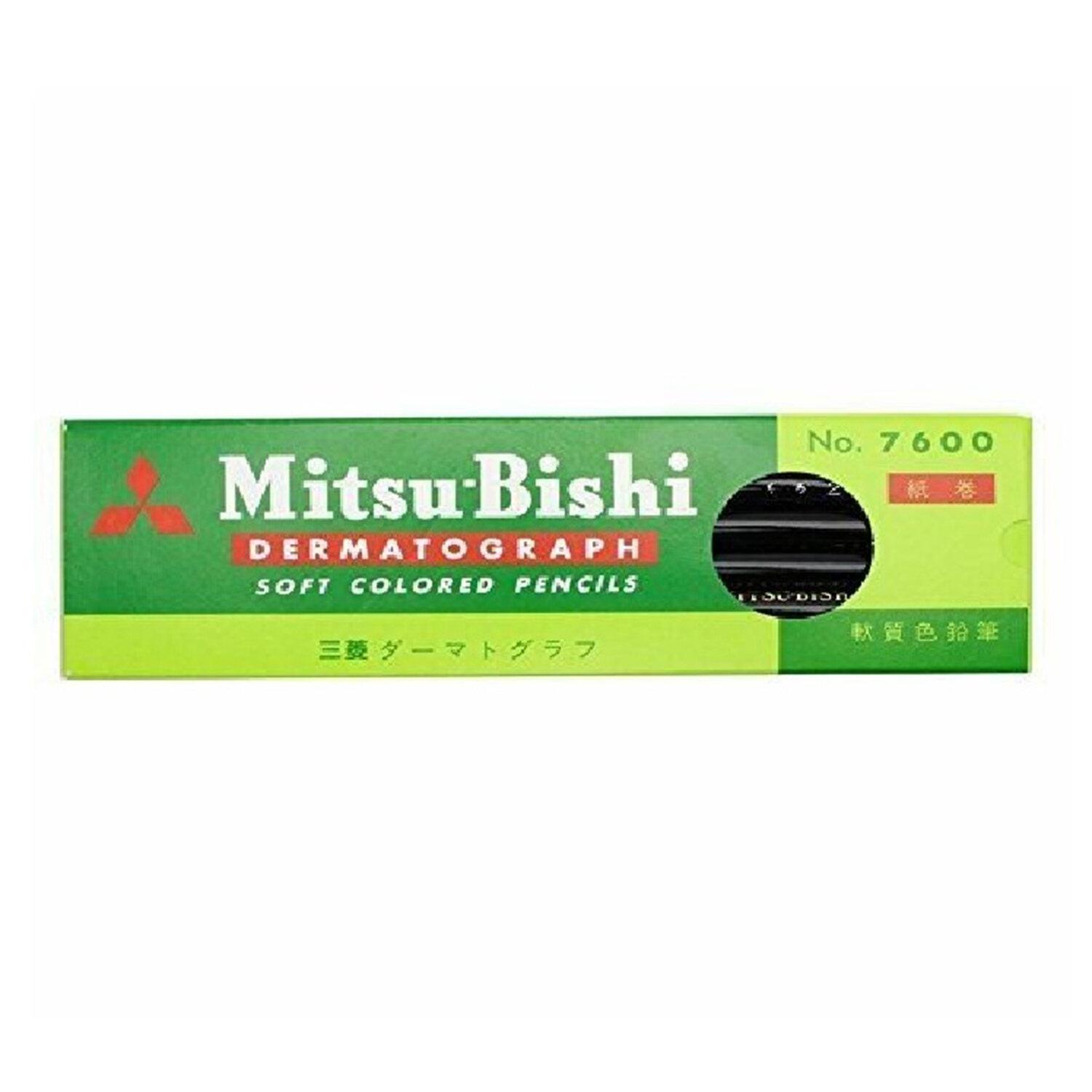       UNI MITSUBISHI DERMATOGRAPH, , 7600 BLACK