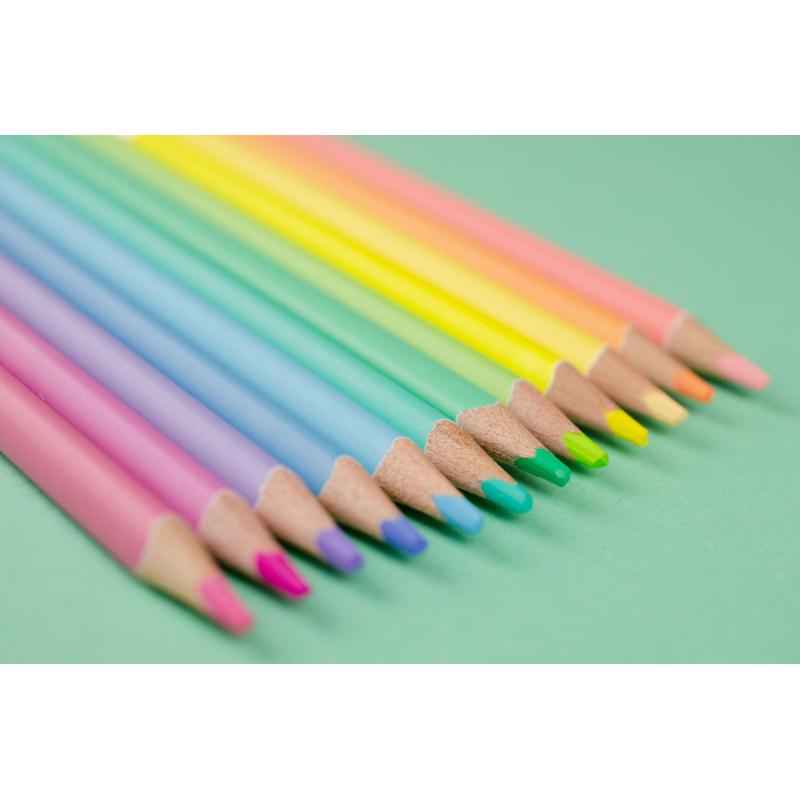   12 . 3-, Kores Kolores Pastel, 93311