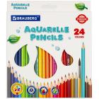    BRAUBERG PREMIUM AQUARELLE, 24 ,  4 , 181673