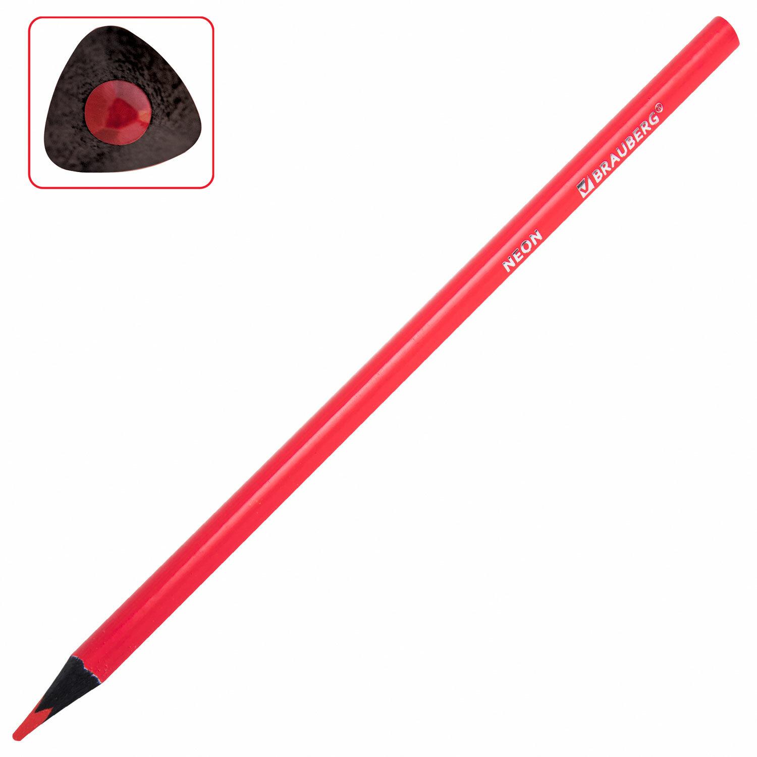   BRAUBERG NEON, 12  ,  , , 181852