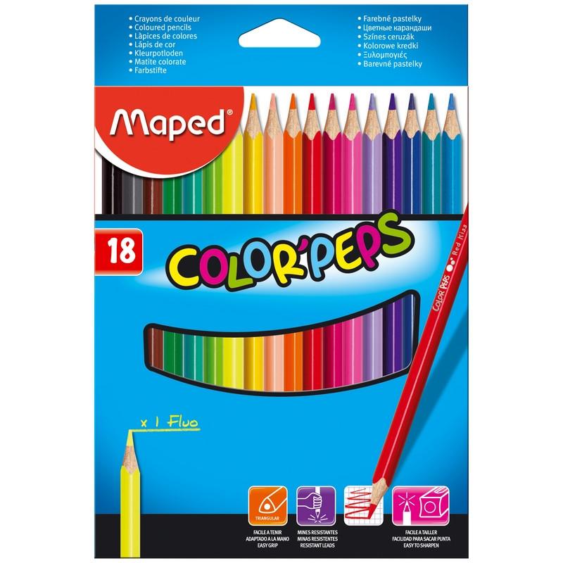   Maped COLOR'PEPS 18 .