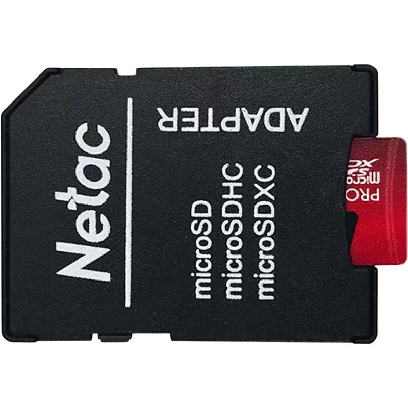   Netac MicroSD card P500 Extreme Pro 32GB, retail version w/SD