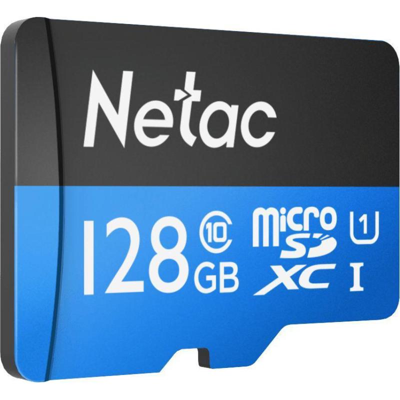   Netac P500 Standard MicroSDXC 128GB U1/C10 up to 90MB