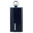 Ключница Piquadro Blue Square, цвет синий, 6х12х2 см (PC1397B2/BLU2)