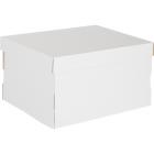 Короб архивный для хранения универ. Attache 335х245х185 белый картон