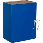 Короб архивный с завязками 150мм Attache Economy,БВ,синий