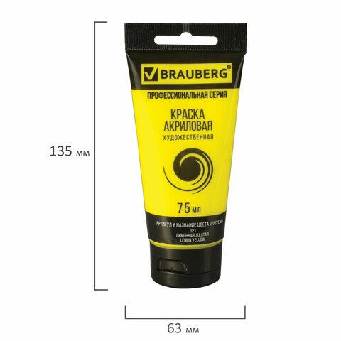 ������ ��������� �������������� BRAUBERG ART CLASSIC, ���� 75 ��, �������� ������, 191074