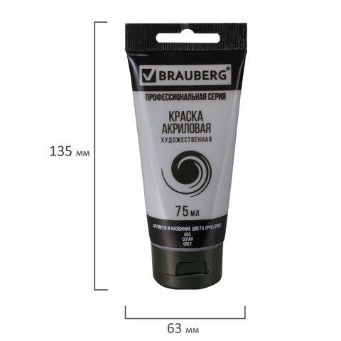 ������ ��������� �������������� BRAUBERG ART CLASSIC, ���� 75 ��, �����, 191115
