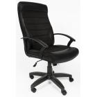 Кресло VT_EChair-639 TPU ткань/к/з черный/черный, пластик
