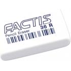 Ластик FACTIS 36 R (Испания), 40х24х9 мм, белый, прямоугольный, мягкий, синтетический каучук, CNF36RB