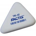 Ластик FACTIS TRI 42 (Испания), 45х35х8 мм, белый, треугольный, синтетический каучук, PMFTRI42