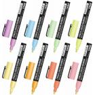   CHALK LIQUID MARKER, ,  8 , 3 , , BRAUBERG 