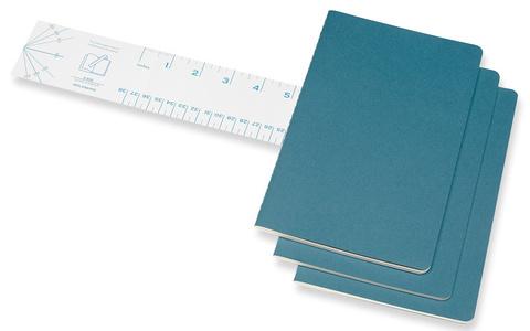  3  Moleskine Cahier Journal Large, 80 ., ,  