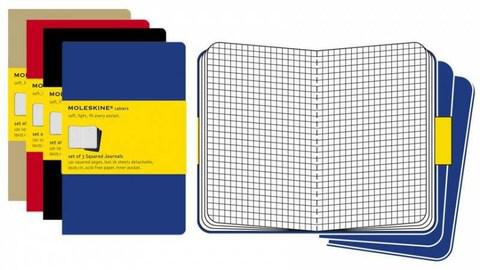  3  Moleskine Cahier Journal XL,  ,  