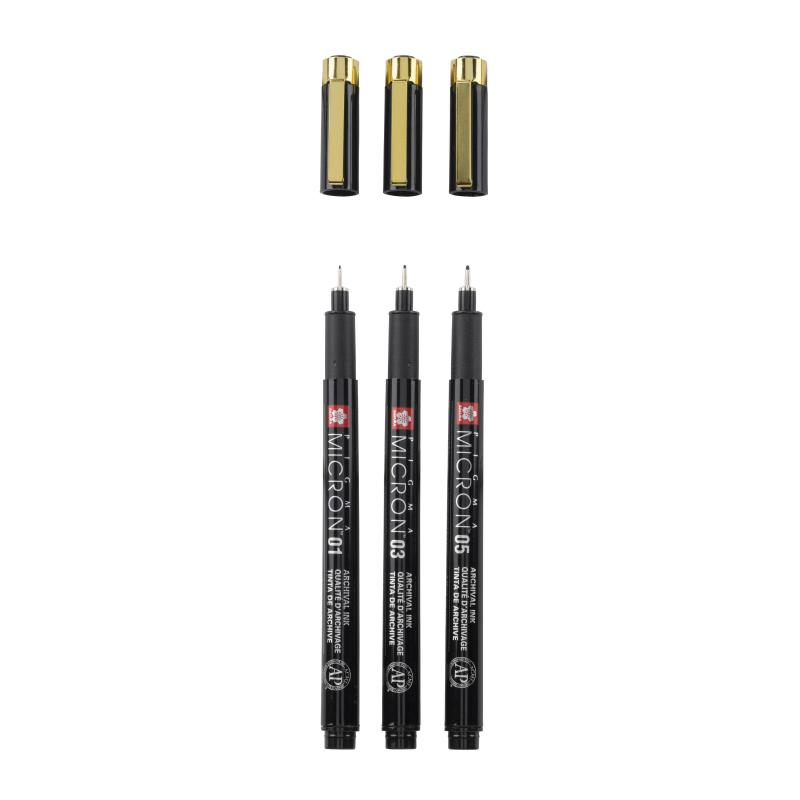    Pigma Micron Gold Limited Edition 3 .POXSDKB3YOS