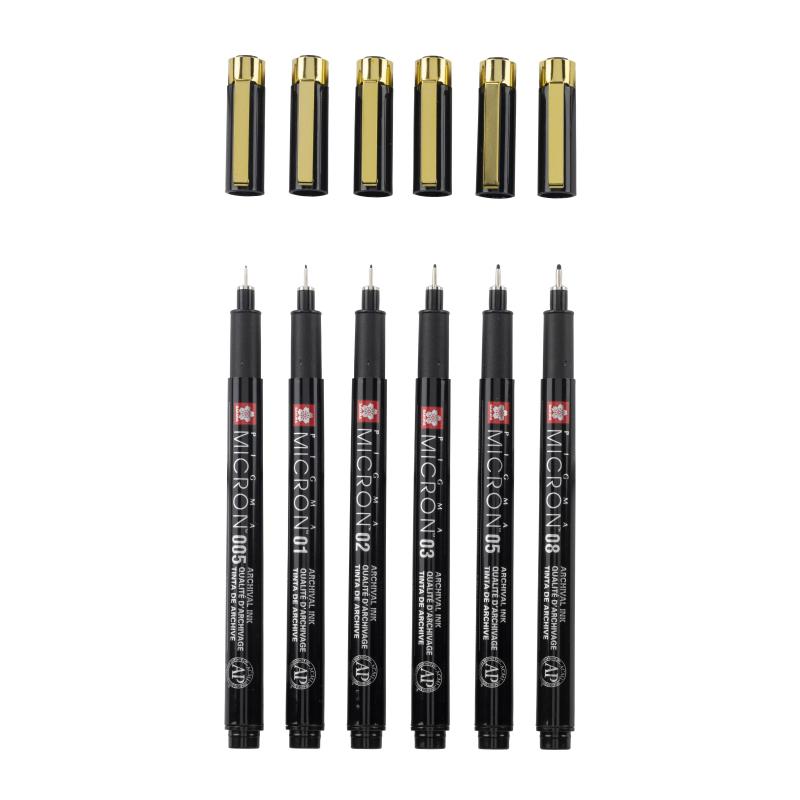   Pigma Micron Gold Limited Edition 6 .POXSDKB6YOS