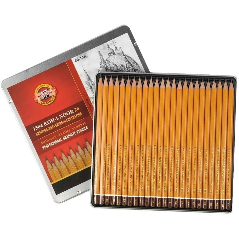    KOH-I-NOOR ART 8B-10H 24 . 1504024001PL
