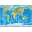 Настенная карта Мир 1,0х0,7м 1:34млн физическая