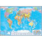 Настенная карта Мир 2,02х1,43м,1:17млн, политическая