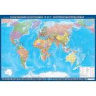 Настенная карта Мир 1,5х1,05м 1:22млн политическая