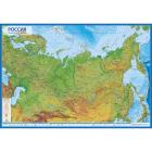 Настенная карта Россия физическая Globen, 1:7,5млн., 1160x800мм,КН053